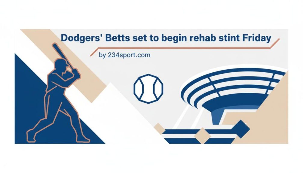 Betts Begins Crucial Rehab Stint Friday for Dodgers