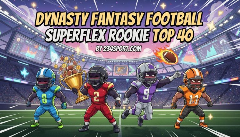 Dynasty Fantasy Football Superflex Rookie Top 40