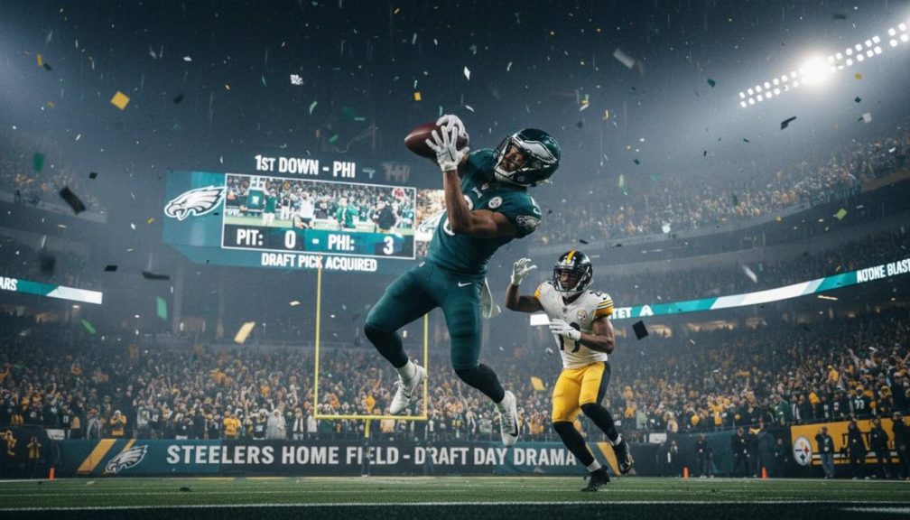 Eagles Hijack Steelers' Draft Dream - In Their House!