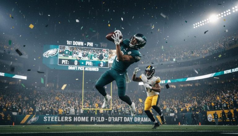 Eagles stole Steelers' first-round draft wish in front of their home fans