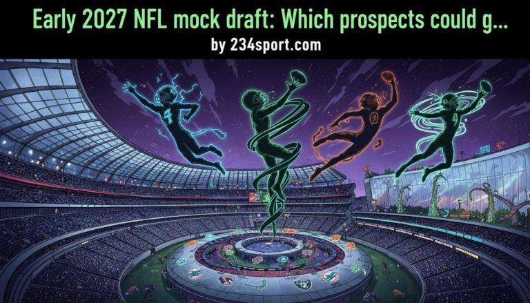 Early 2027 NFL mock draft: Which prospects could go high?