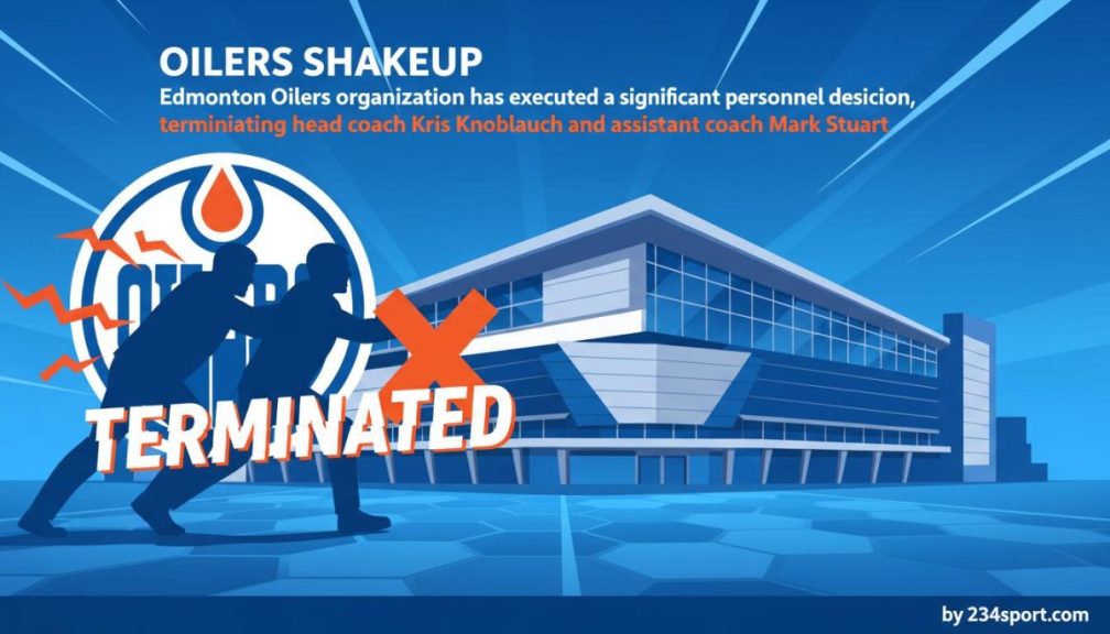 Oilers Fire Knoblauch After Coaching Efficacy Drop