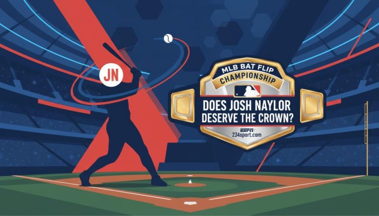 ESPN's MLB Bat Flip Championship Belt: Does Josh Naylor Deserve the Crown?