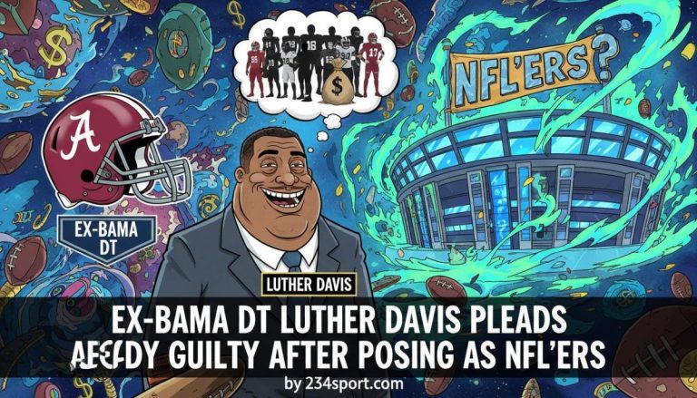Ex-Bama DT Luther Davis pleads guilty after posing as NFL'ers