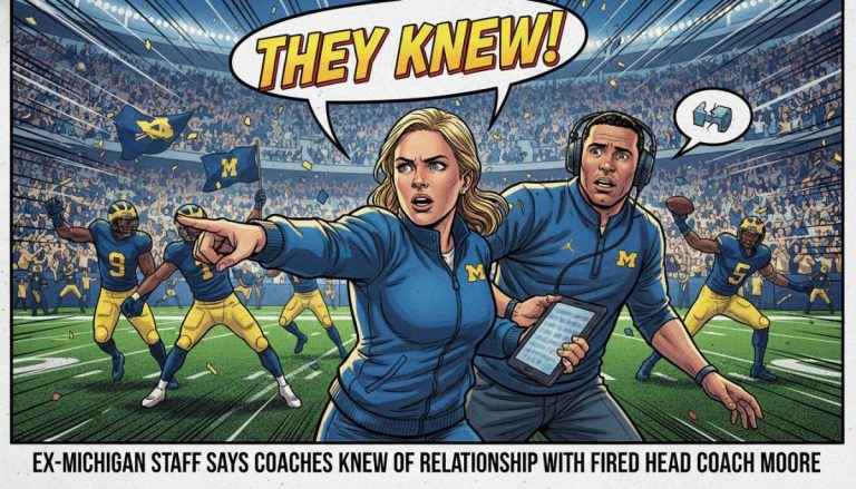 Ex-Michigan staffer Paige Shiver says coaches knew of her relationship with fired head coach Sherrone Moore