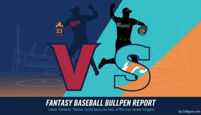 Fantasy Baseball Bullpen Report: Louis Varland, Tanner Scott become two of the top closer targets