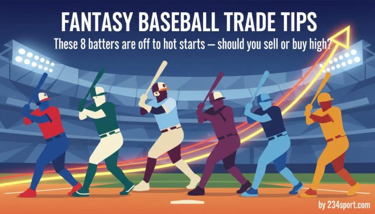 Hot Starts: Buy or Sell These 8 Fantasy Batters?
