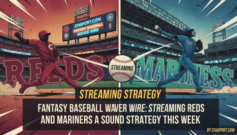 Fantasy Baseball Waiver Wire: Streaming Reds and Mariners a sound strategy
