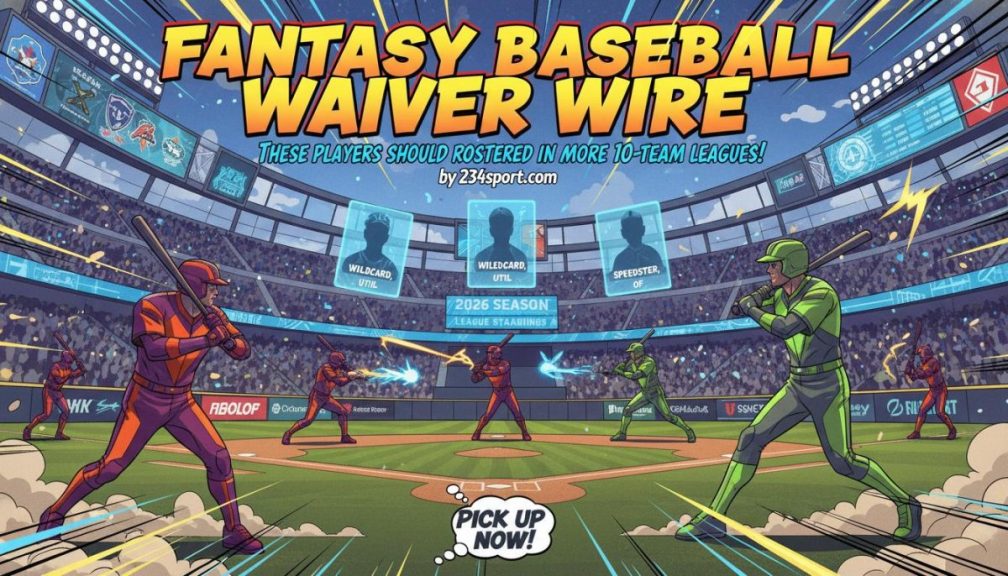 Waiver Wire Panic! Don't Miss These 10-Team Gems
