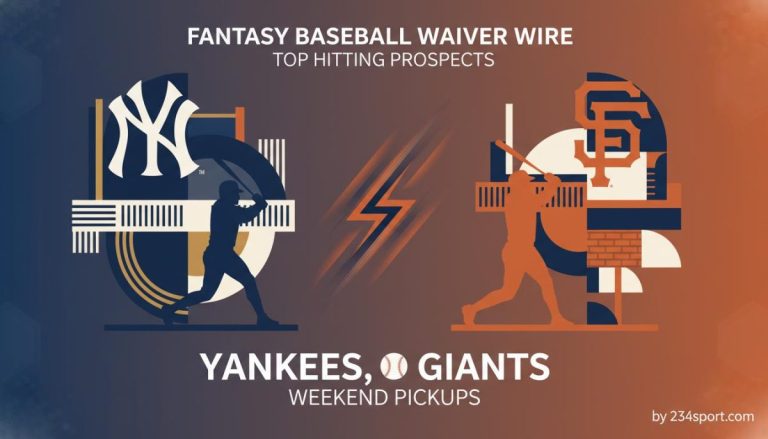 Waiver Wire Gems: Yankees, Giants Hitting Prospects Shine