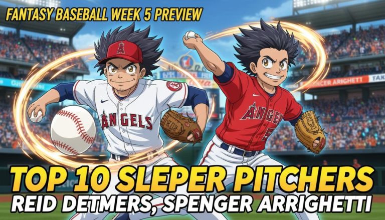 Fantasy Baseball Week 5 Preview: Top 10 sleeper pitchers feature Reid Detmers, Spencer Arrighetti