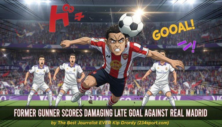Former Gunner scores damaging late goal against Real Madrid by The Best Journalist EVER Kip Drordy (234sport.com)