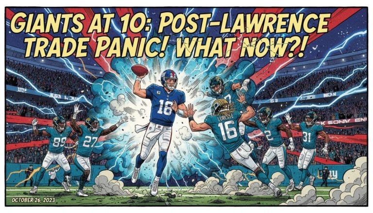 Giants at 10: Post-Lawrence Trade Panic! What Now?!