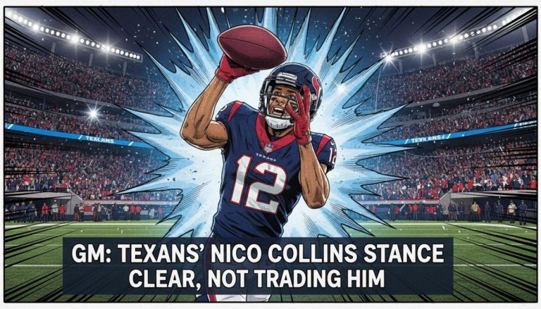 GM: Texans' Nico Collins stance clear, not trading him