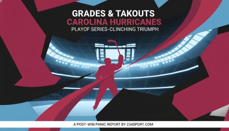 Grades and takeaways from Hurricanes' series-clinching triumph: A post-win panic report