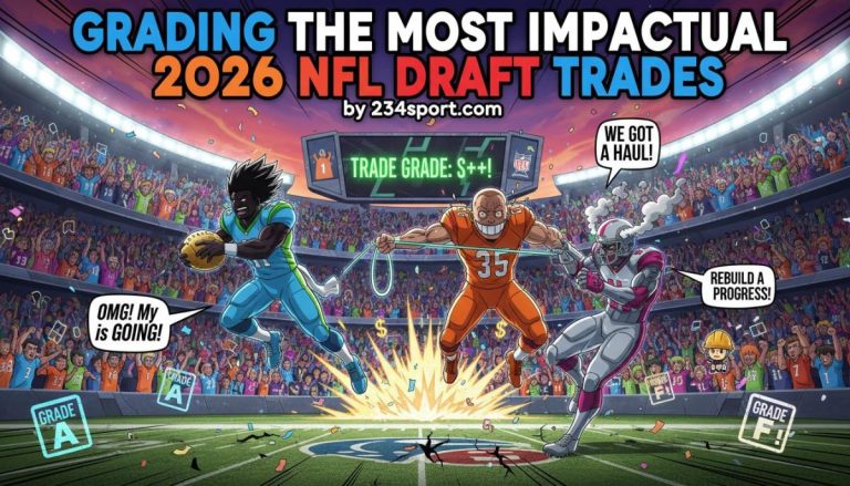 Grading the most impactful 2026 NFL draft trades