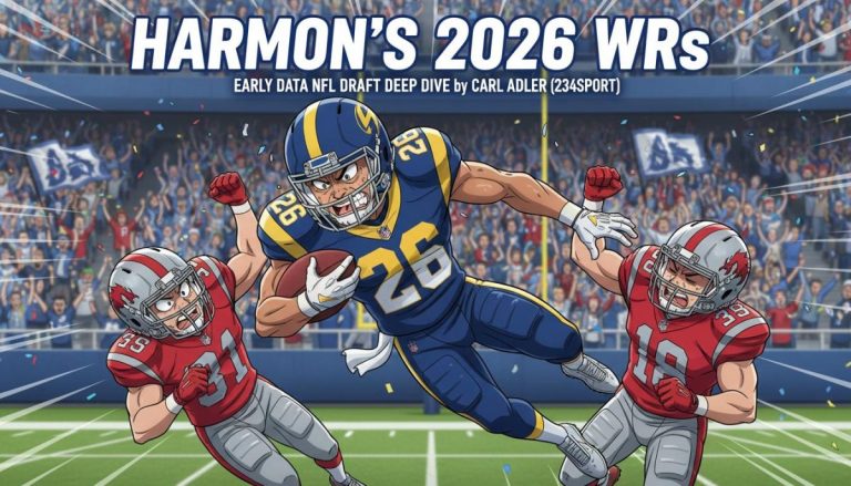 Harmon's 2026 WRs: Early Data Deep Dive