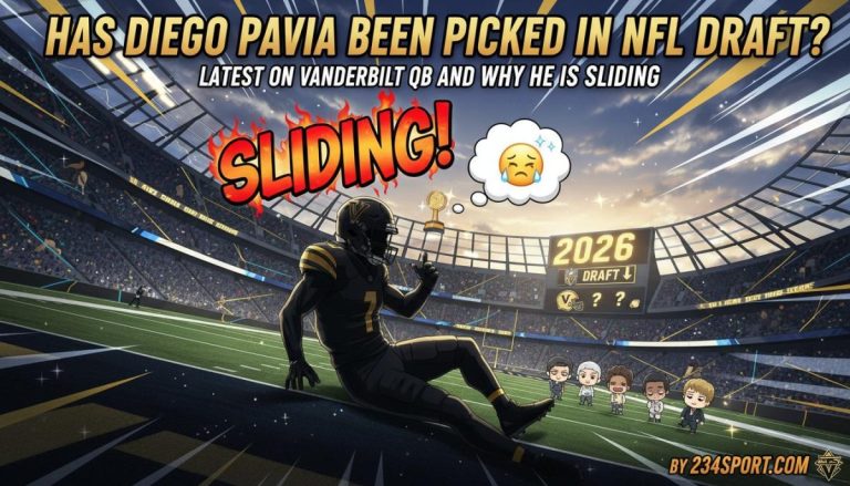 Has Diego Pavia been picked in NFL draft? Latest on Vanderbilt QB and why he is sliding