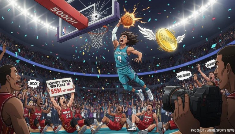 Hornets' Shock Win Fuels $5M Bet Dream