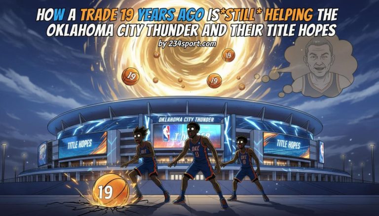 How a trade 19 years ago is *still* helping the Oklahoma City Thunder and their title hopes