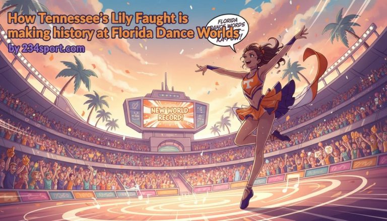 How Tennessee's Lily Faught is making history at Florida Dance Worlds