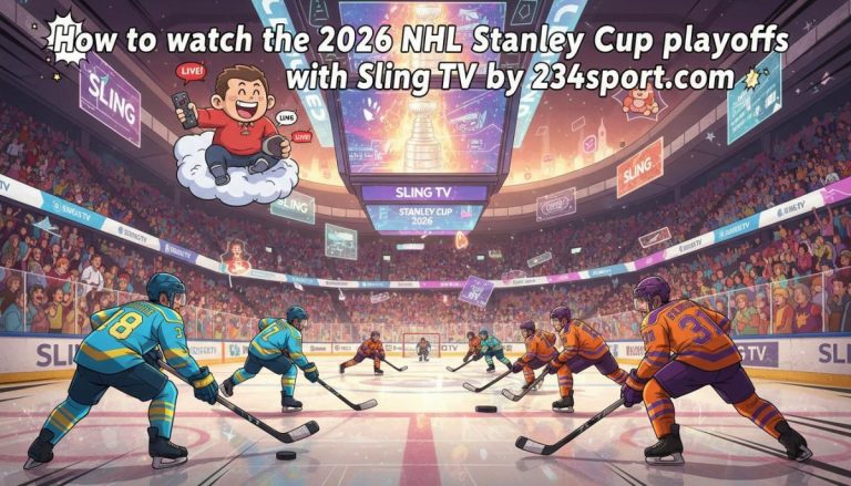 How to watch the 2026 NHL Stanley Cup playoffs with Sling TV