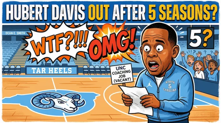 Hubert Davis North Carolina FIRED!