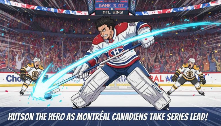 Hutson's OT Heroics Grant Habs Crucial 2-1 Series Lead