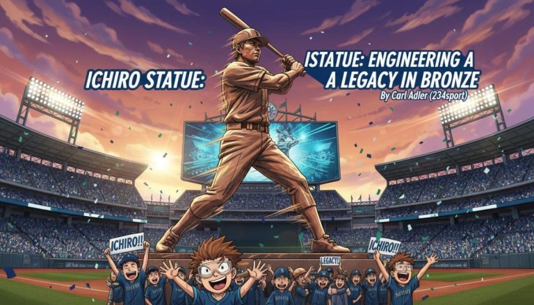 Ichiro Statue: Engineering a Legacy in Bronze