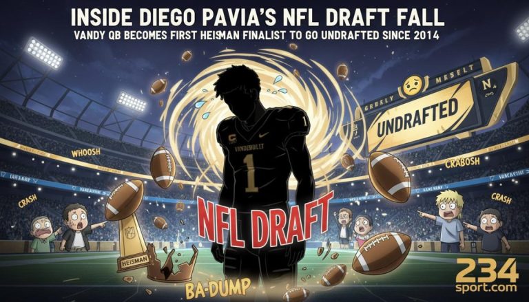inside Diego Pavia's NFL Draft fall: How Vandy QB became first Heisman finalist to go undrafted since 2014