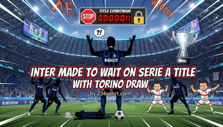 Inter made to wait on Serie A title with Torino draw