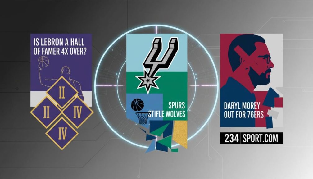 LeBron's HOF Quadruple? Spurs Masterclass & Morey's 76ers Exit