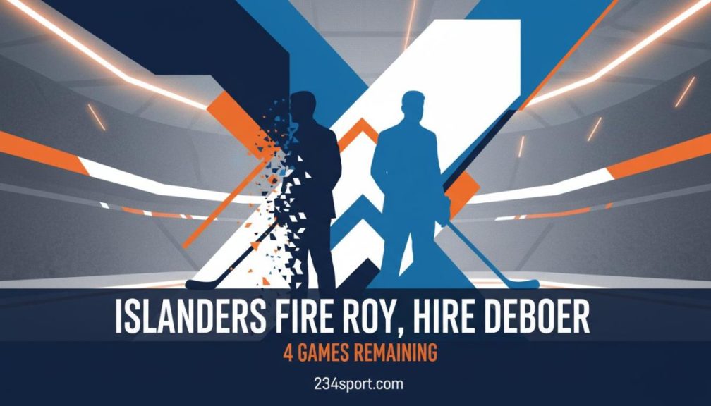 Islanders Make Shock Playoff Coaching Change