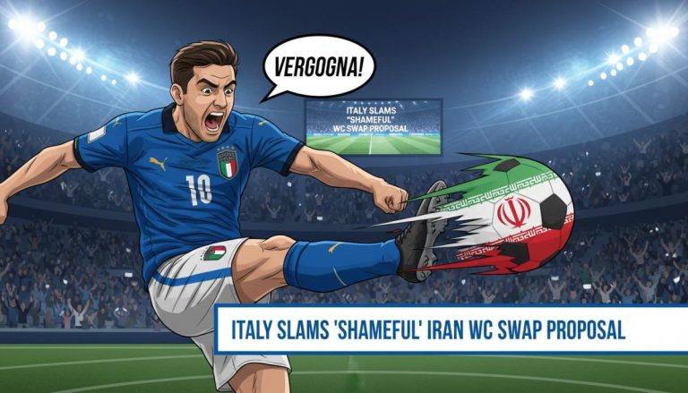 Italy Slams 'Shameful' Iran WC Swap Proposal