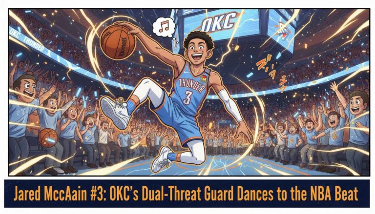 Jared McCain #3: OKC's Dual-Threat Guard Dances to the NBA Beat