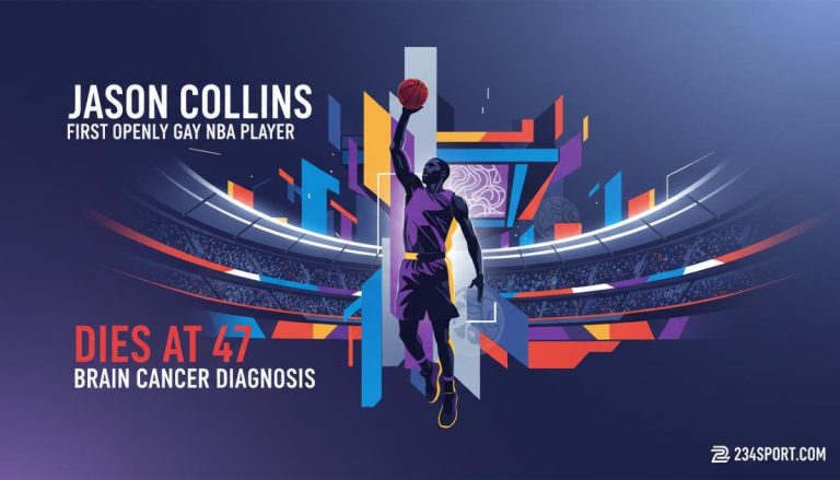 Jason Collins, Pioneer NBA Center, Dies at 47