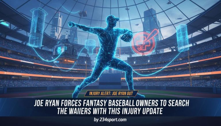 Joe Ryan Forces Fantasy Baseball Owners To Search the Waivers