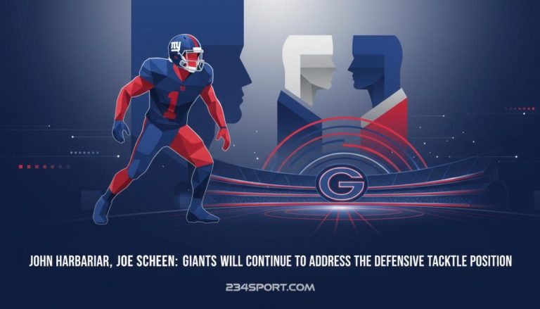 John Harbaugh, Joe Schoen: Giants will continue to address the defensive tackle position