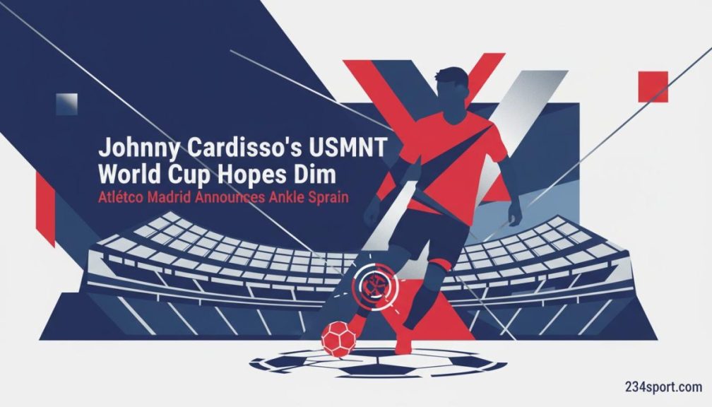 Cardoso's Ankle Sprain Jolts USMNT World Cup Dream