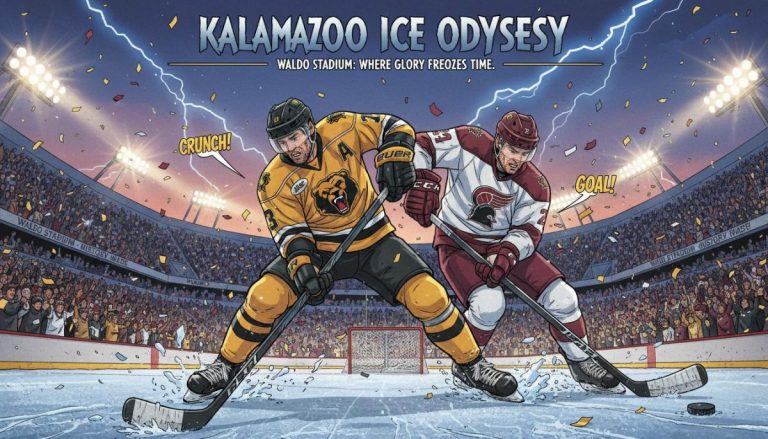 Kalamazoo, Michigan, is set to make history in collegiate hockey as Waldo Stadium