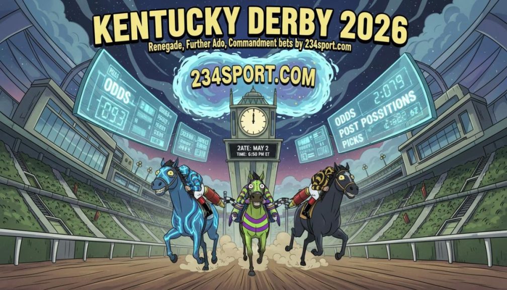 Derby 2026: Renegade, Further Ado, Commandment Bets