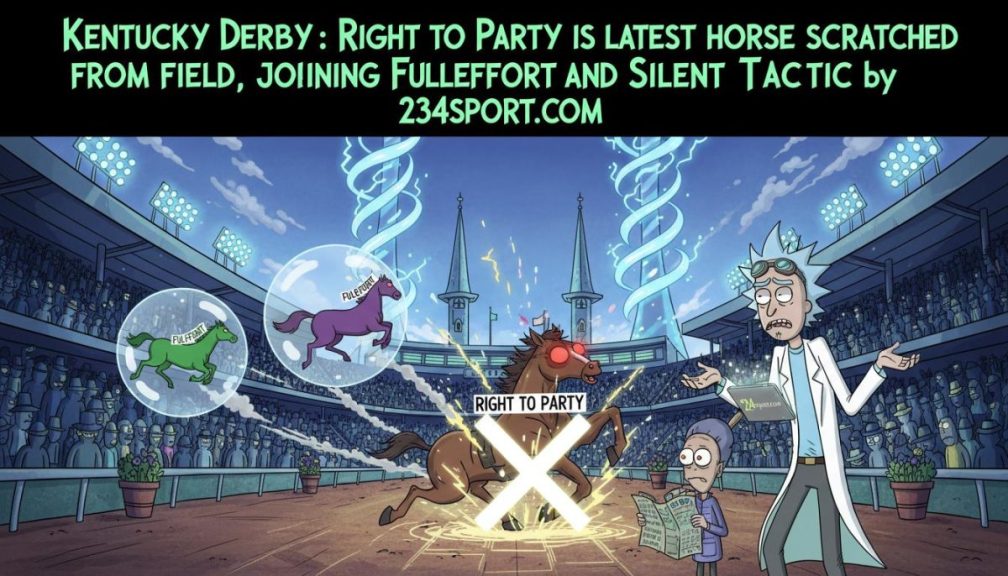 Derby Field Narrows: Right to Party Scratched