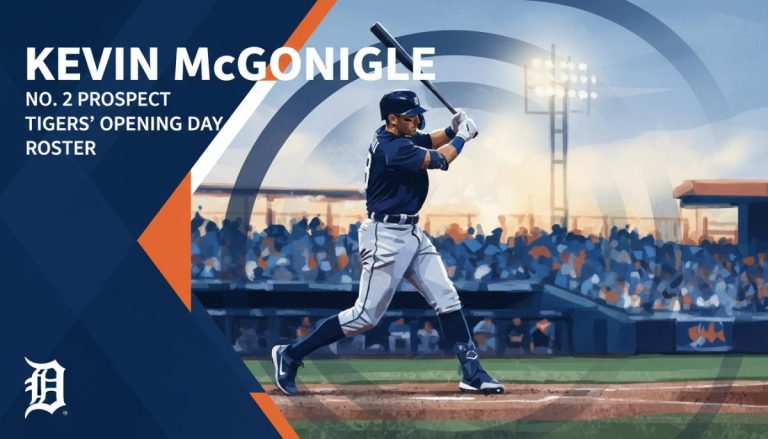 Kevin McGonigle, No. 2 prospect in baseball, makes Tigers' Opening Day roster
