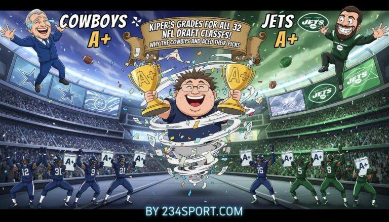 Kiper's grades for all 32 NFL draft classes: Why the Cowboys and Jets aced their picks