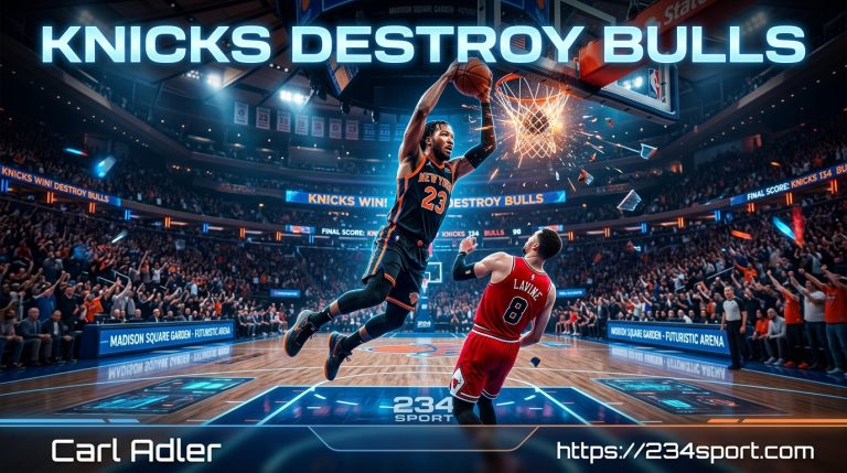 Knicks Destroy Bulls