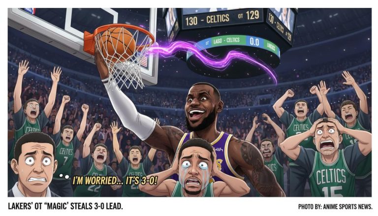 Lakers’ OT ‘Magic’ Steals 3-0 Lead, I’m Worried