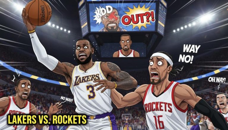 Lakers vs. Rockets: KD Out?! Panic!