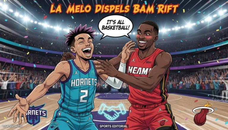 LaMelo Dispels Bam Rift: “It’s All Basketball”