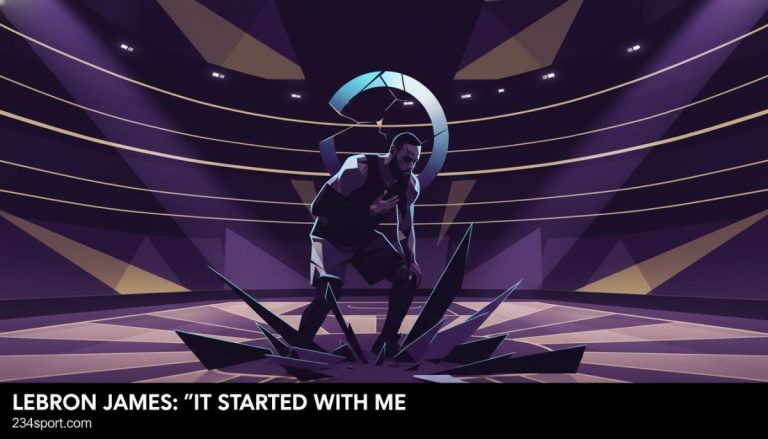 LeBron James offered a candid self-assessment, stating unequivocally that the loss "started with me"