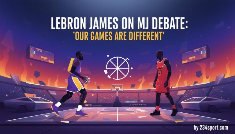 LeBron James on MJ Debate: 'Our Games Are Different'